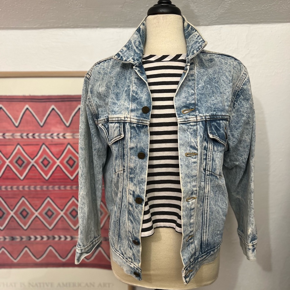 Amazing Stone Washed Jean Jacket